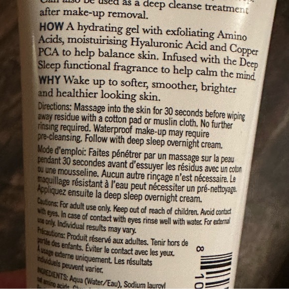 Thisworks deep sleep overnight face cleanser new never used - Picture 9 of 10